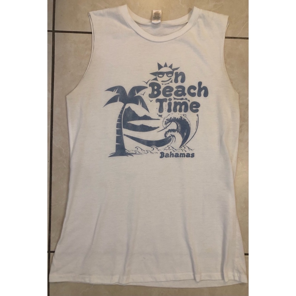 Beach Time Muscle Tee